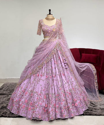 Trending Designer Lehenga with cancan and canwas