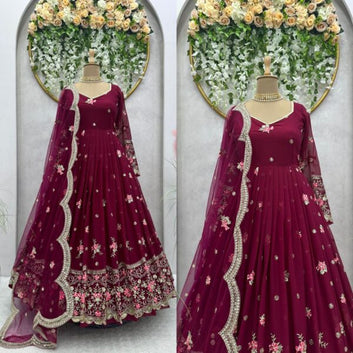 Beautiful Designer Heavy Suit For Wedding Season